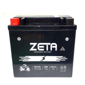 ZETA BATTERY YTX14-BS(12V13AH) AGM
