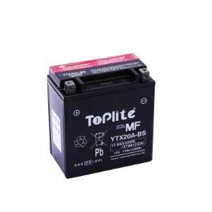 TOPLITE BATTERY YTX20A-BS